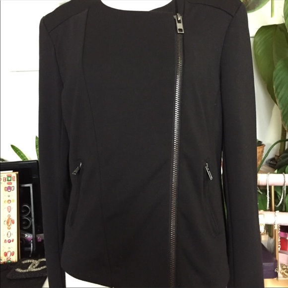 Catherine Malandrino Runway Style Moto Jacket - Picture 4 of 12